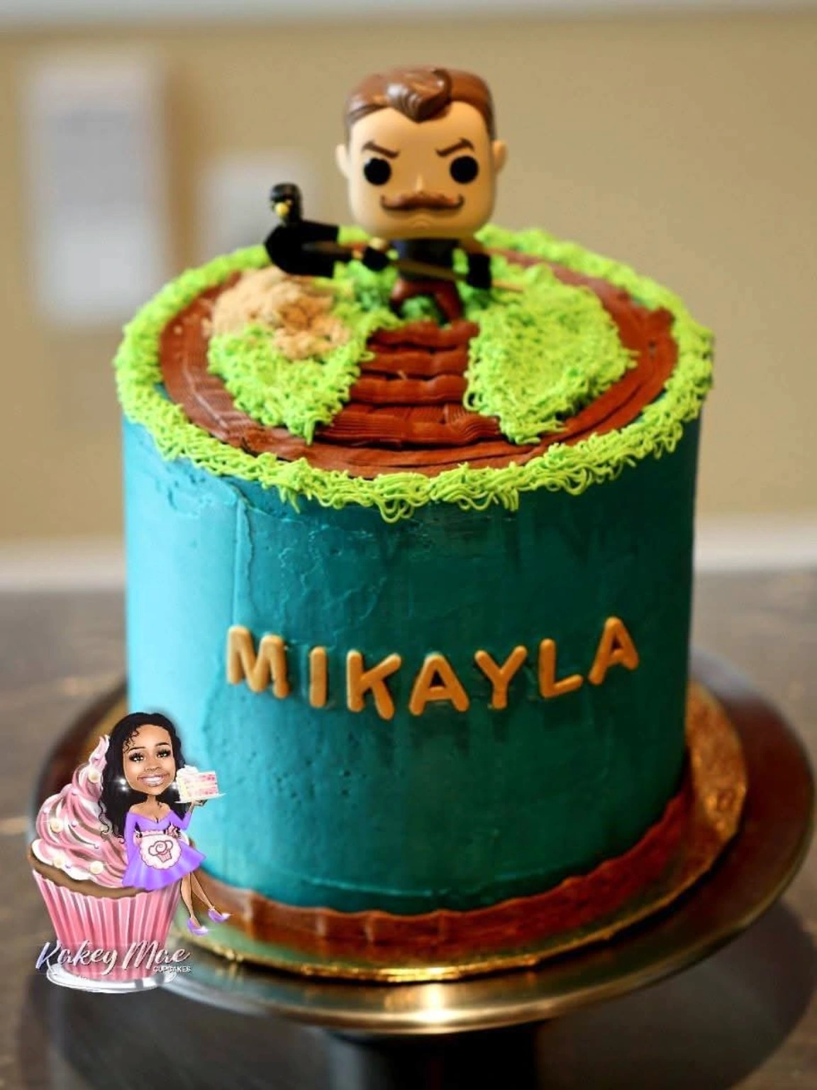 Character adventure cake by Kakey Mae
